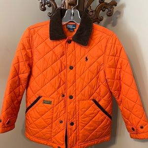 Kids Ralph Lauren Orange Jacket Small